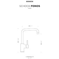 Kuhinjska armatura  Schock FONOS 538000 Nero